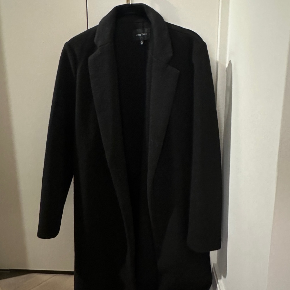 Windsor Black Pea Coat